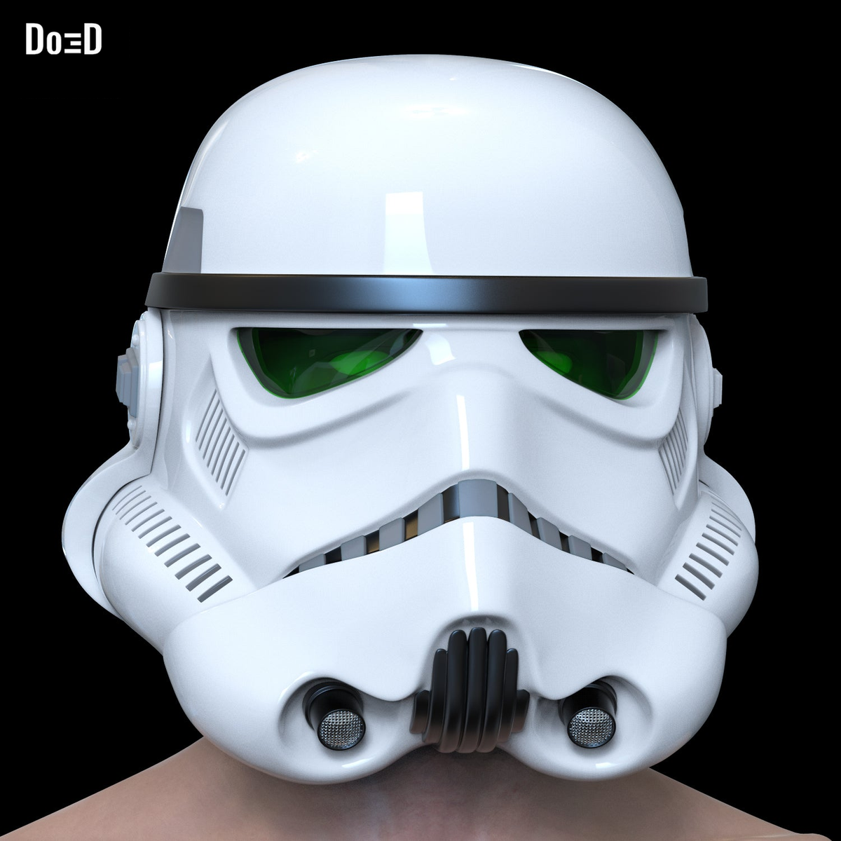 Stormtrooper Classic Helmet Star Wars 3D Printable Model STL Print File #S264