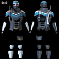 Vigilante Armor and Sword from Peacemaker 3D Printable Model STL File #V284