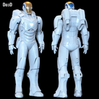 Iron Man Mark XXXIX Gemini (MK 39) Full Body Armor | FREE 3D Printable Model