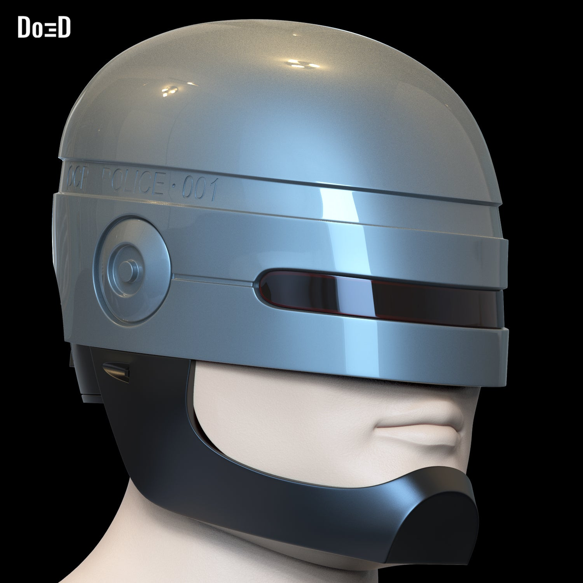 Robocop 1987 Helmet | 3D Printable Model Print File STL #R18