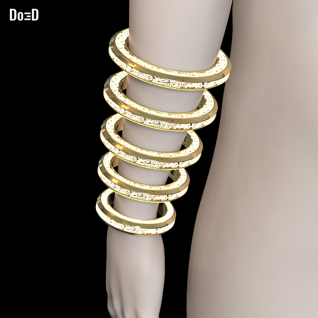 Shang-Chi Ten Rings (HOLLOW) Shangchi Ring 3D Printable Model Shan Chi STL #SH69