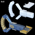 Bloodsport Dual Pistol Gun Weapon 3D Printable Model STL File #BB93