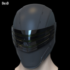 Snake Eyes 2021 V2 Helmet G. I. Joe Snakeeys 3D Printable Model #SE22