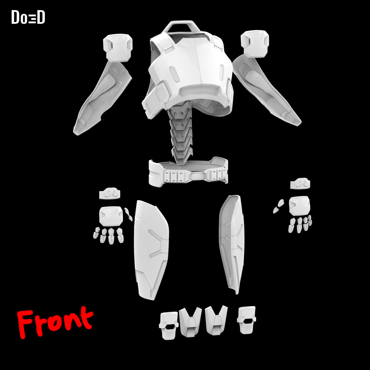 Sara Ryder Mass Effect Andromeda Body Armor / Suit | 3D Printable Model #2603