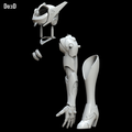 Symmetra Overwatch Cosplay Helmet and Armor 3D Printable Model Print File #5058