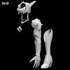 Symmetra Overwatch Cosplay Helmet and Armor 3D Printable Model Print File #5058