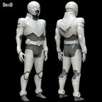 Paladin Voltron Netflix Full Armor with Helmet | 3D Printable Model #5222