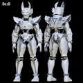 Garo Mask Full Body Armor and Helmet | 3D Printable Model STL File #4240