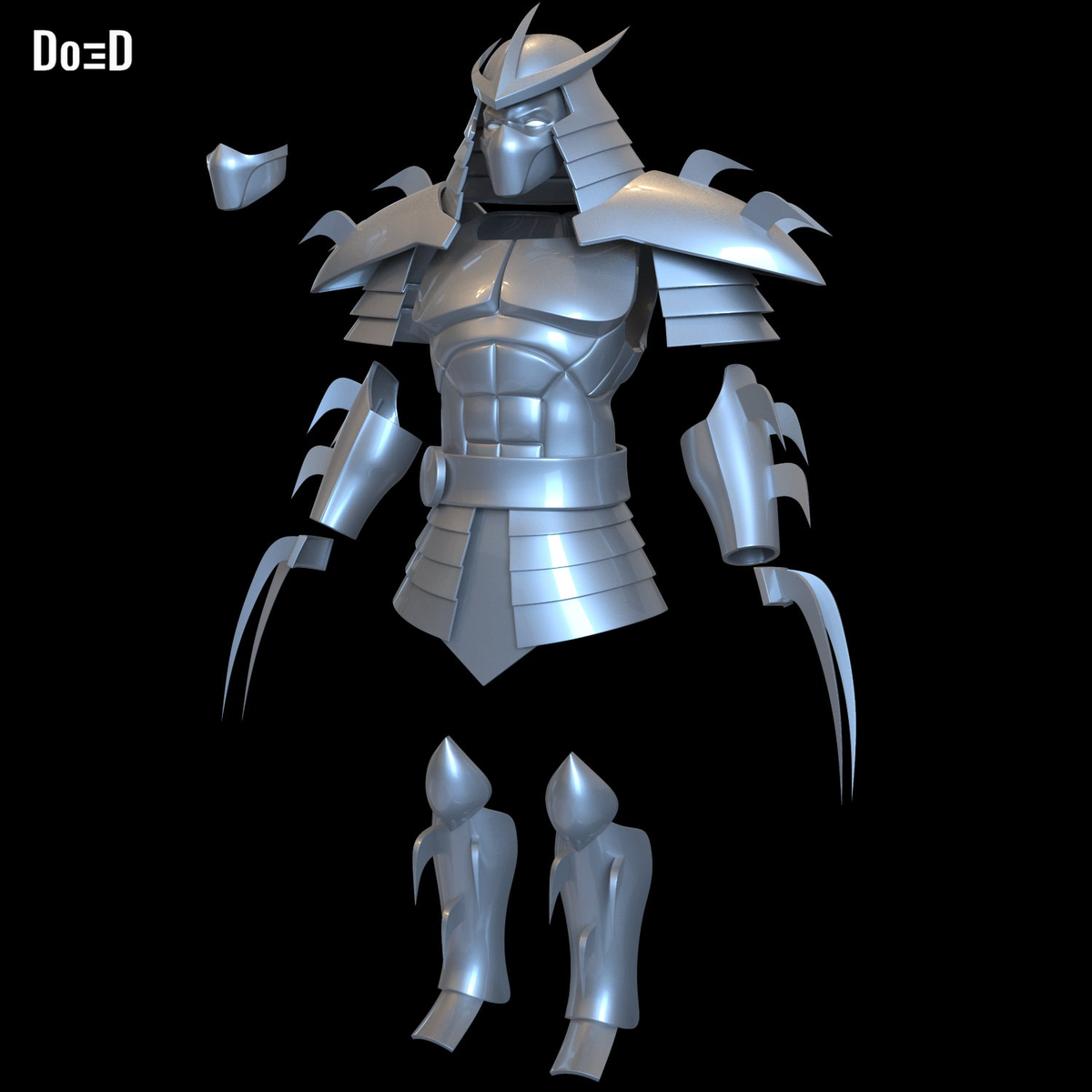 Shredder Armor Teenage Mutant Ninja Turtles Season 1 3D Printable Model  #6546