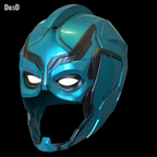 Yon Rogg Helmet from Captain Marvel Movie | 3D Model Project #6176