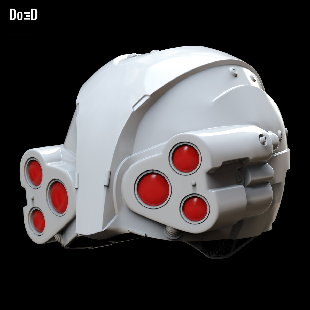 Cyberpunk 2077 Psycho Squad Police Helmet | 3D Printable Model #4335
