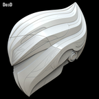 Quicksilver Silverhawks Helmet | 3D Printable Model STL Print File #4765