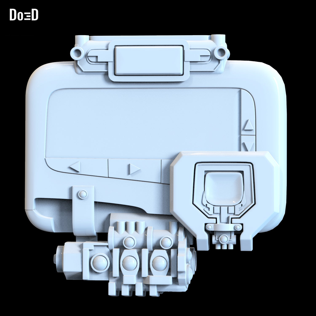 Captain Marvel Pager | 3D Model Project #5107