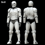 Dr. Doom Full Body Armor Helmet and Mask | 3D Model Project #5526