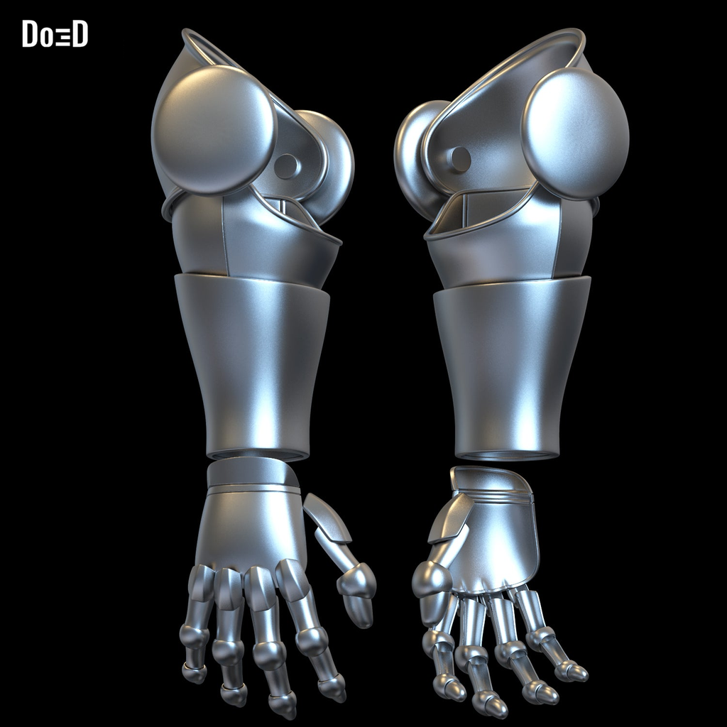 Doctor Doom Dr. Doom Gauntlet Forearm Glove | 3D Printable Model #6091