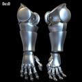 Doctor Doom Dr. Doom Gauntlet Forearm Glove | 3D Printable Model #6091