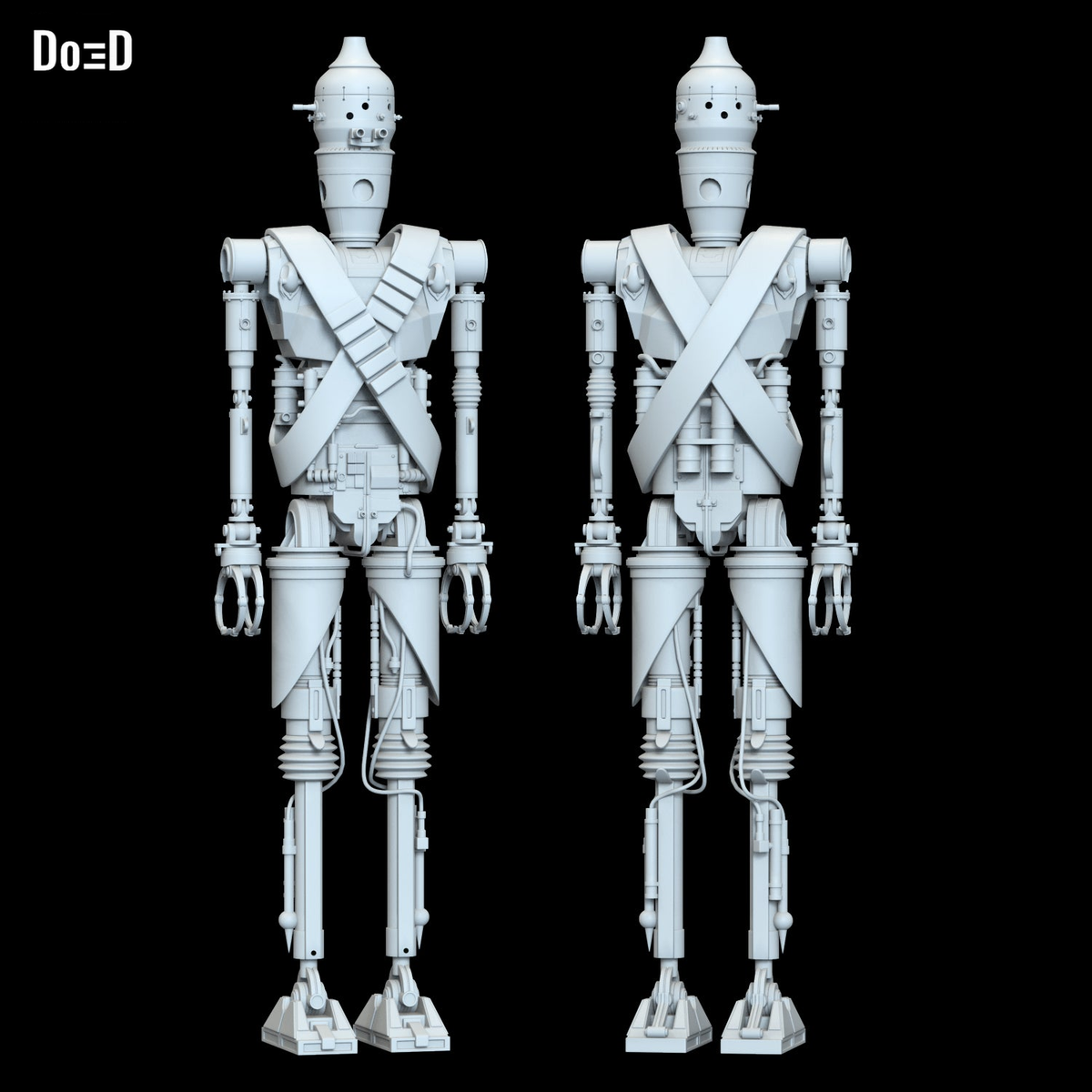 IG-11 IG-88 Droid from The Mandalorian Star Wars Ig11 | 3D Model Project #6441