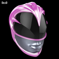 The Pink Ranger Helmet from New Power Rangers 2017 | 3D Model Project #1693