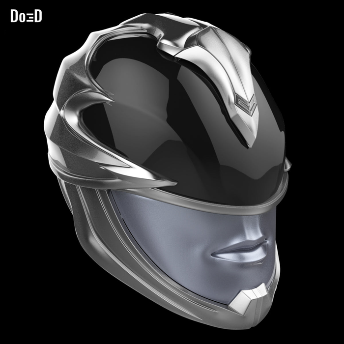 Black Ranger 2017 Helmet Power Ranger | 3D Printable Model Project #1679