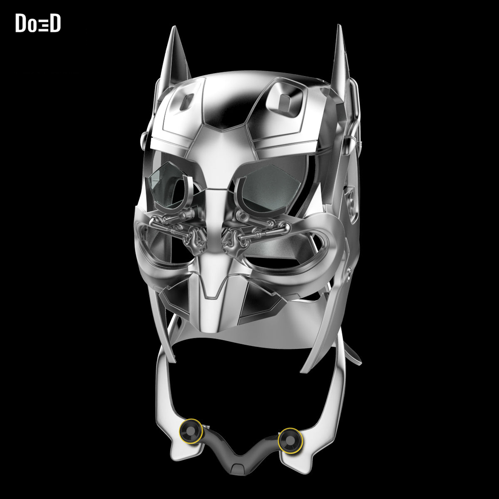 Batman Tech Cowl Helmet BVS Tactical | 3D Printable Model STL #1520