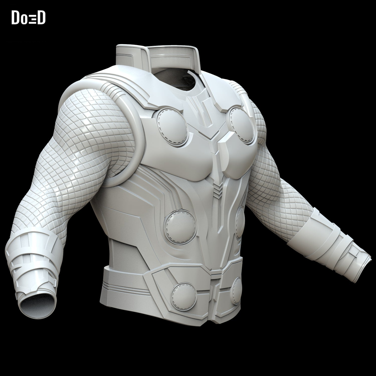 Thor Vest Armor, Arm, Gauntlet Infinity War | 3D Model Project #4430