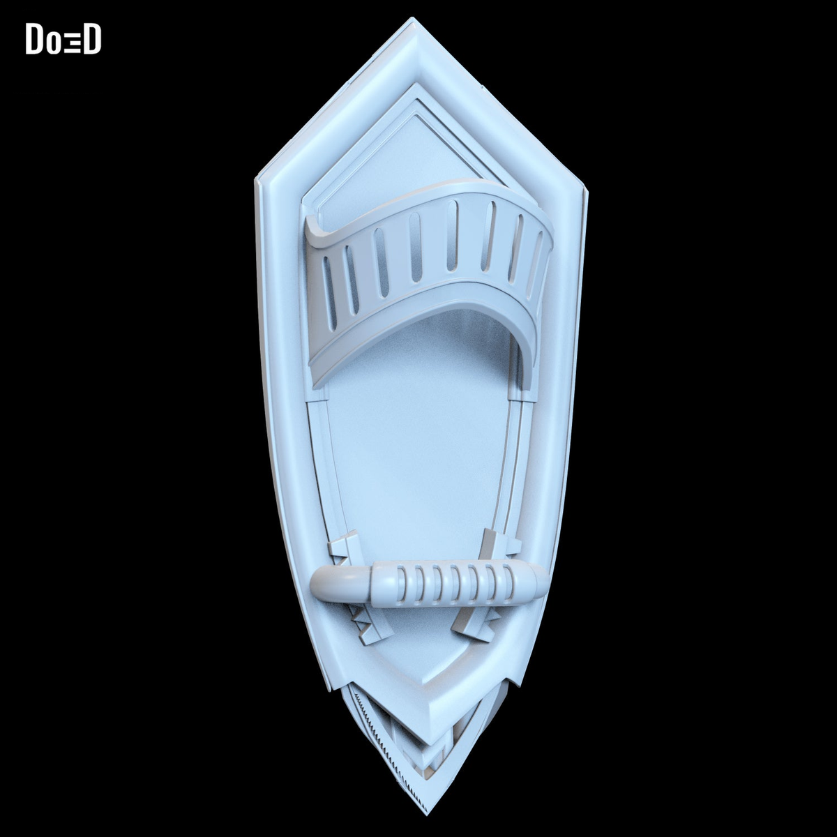 Under Shield Details for Captain America Nomad | 3D Model Project #4647