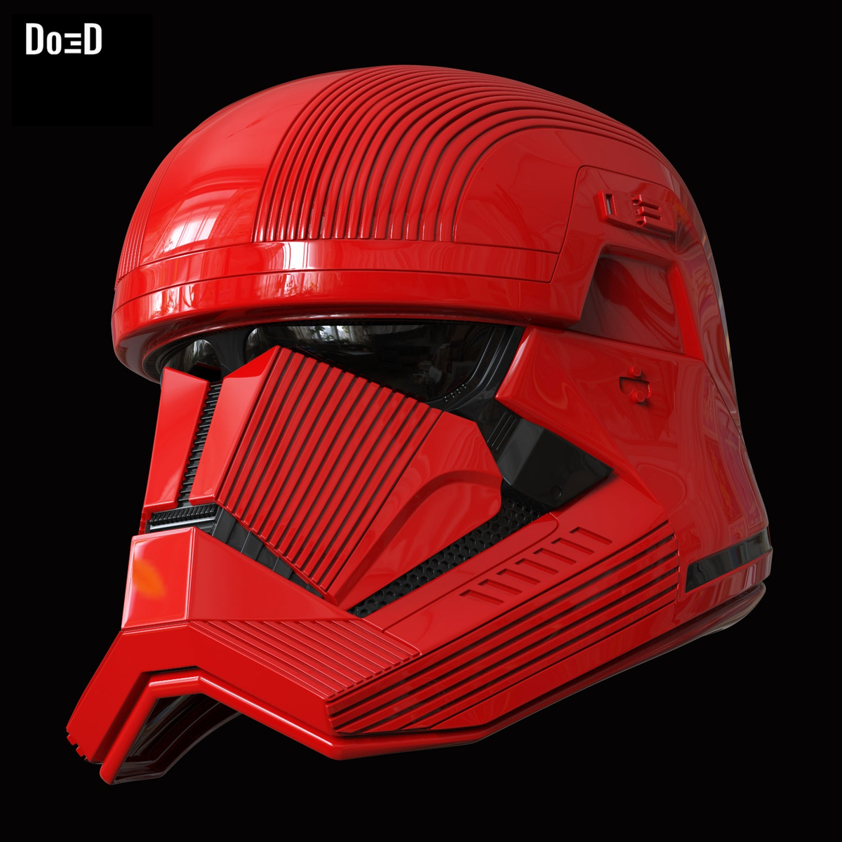 Sith Trooper Helmet Star Wars: The Rise of Skywalker | 3D Model Project #6022
