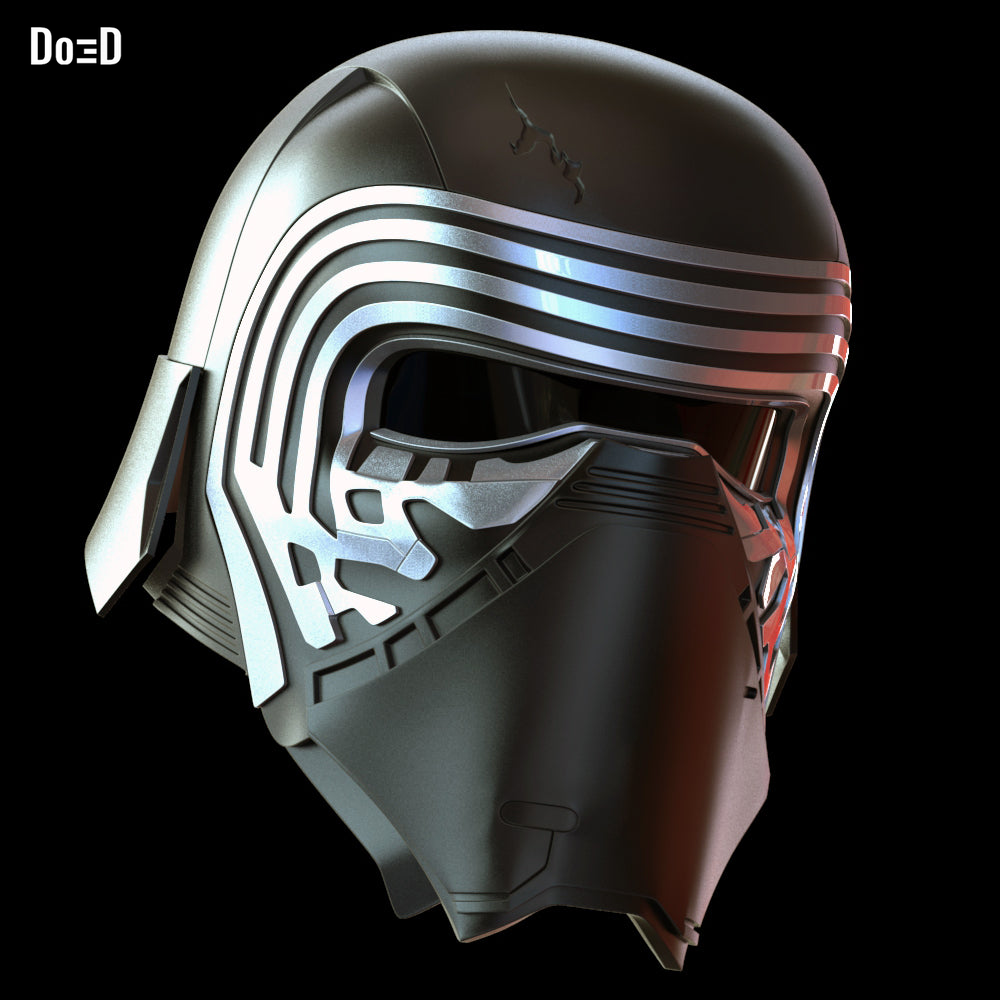 Kylo Ren Helmet from Star Wars VII: The Force Awakens | 3D Model Project #318