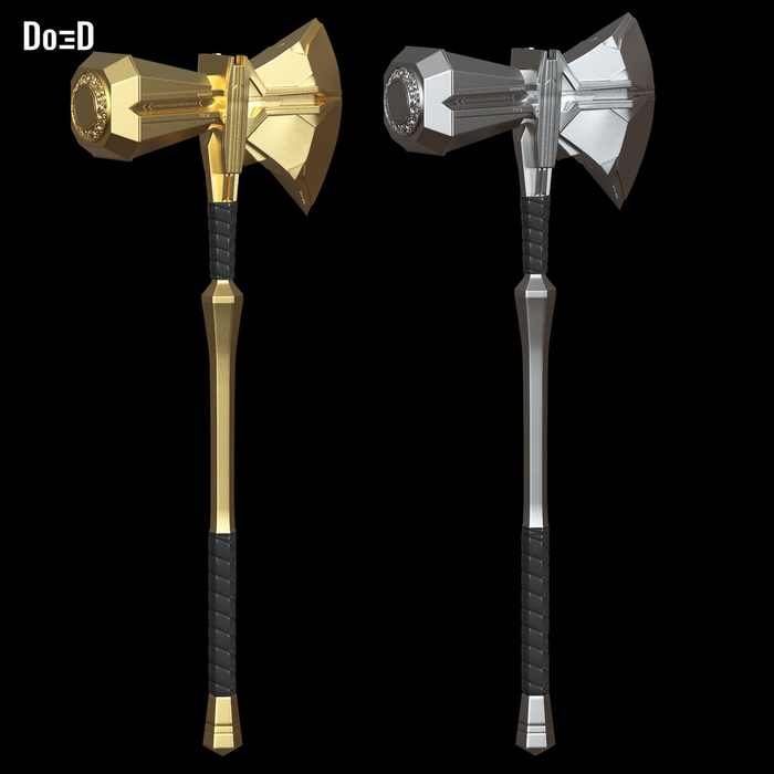 Thor's Asgardian Stormbreaker Axe | 3D Model Project #5938