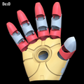 Universal Iron Man Glove with Hinges for MK 2 ~ MK 45 | 3D Printable Model #N19