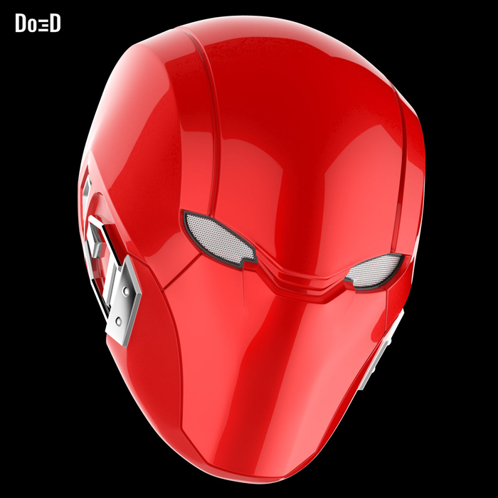 Red Hood Injustice 2 Helmet Cowl | 3D Model Project #2712