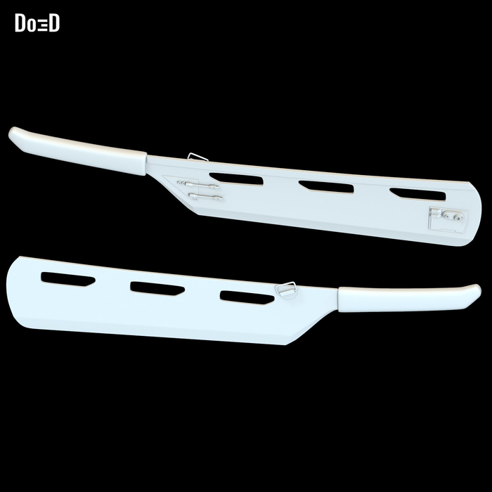 Trudgen Vibrocleaver Sword Knights of Ren Star Wars 3D Model Project #N17