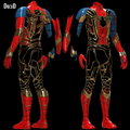 Iron Spider Man Infinity War Full Body Armor Pieces | 3D Model Project #5618