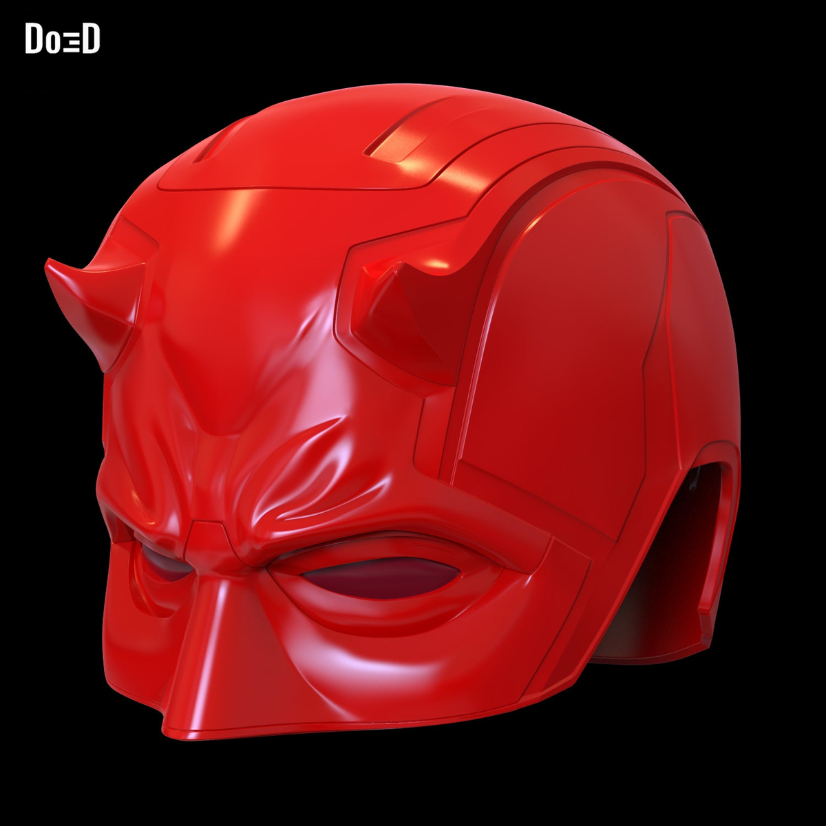 Daredevil Rebirth Helmet Mask, Cowl | 3D Model Project #5147