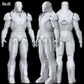 Iron Man Shotgun Mark XL MK 40 Armor | 3D Model Project #6552