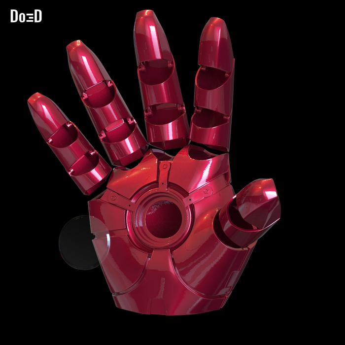 Iron Man MK 46 Glove with Hinges V2 | 3D Model Project #6569