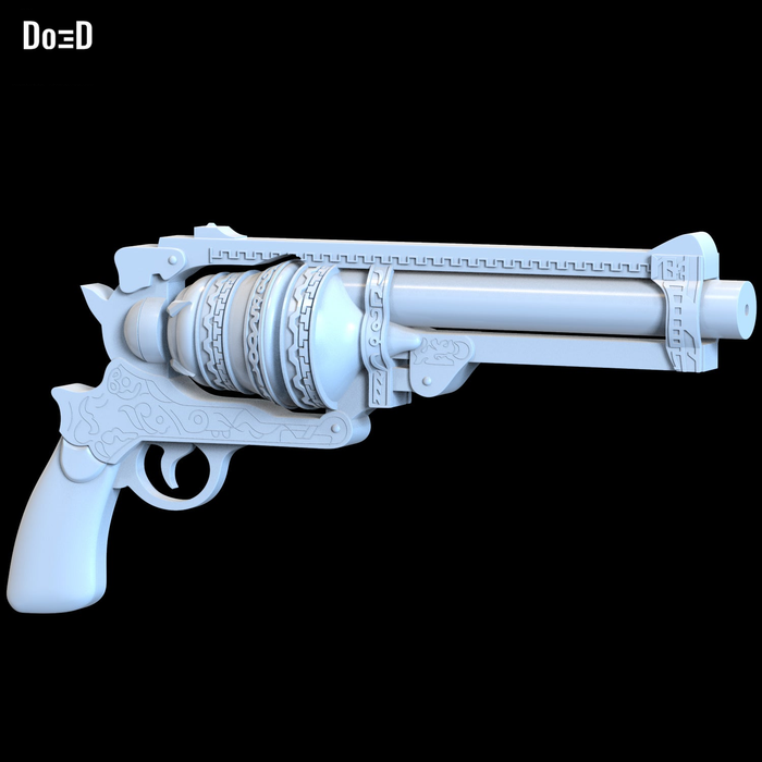 SINoALICE Cinderella Pistol Gun Cosplay Weapon Prop | 3D Model Project #4795