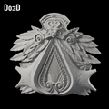 Do3D Assassin's Creed Brotherhood 3705 belt buckle, accurate Blender clay render