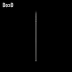 Do3D Aquaman 2018 trident, original model, Blender rendered side view
