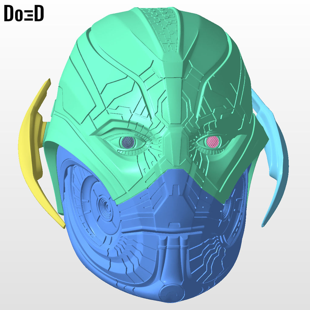 Ultron Classic Figure Avengers Age of Ultron helmet do3d stl file model 3d printing print