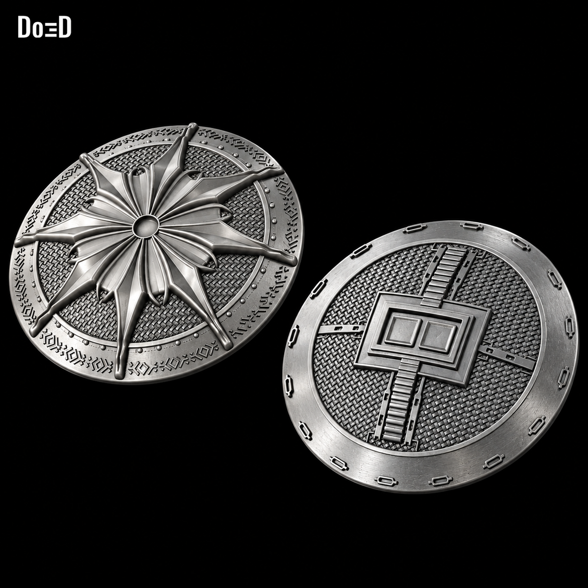Doctor Doom Brooches (For Cape Chest Shoulder) SDCC 2026 Doomsday 3D Model #BC88