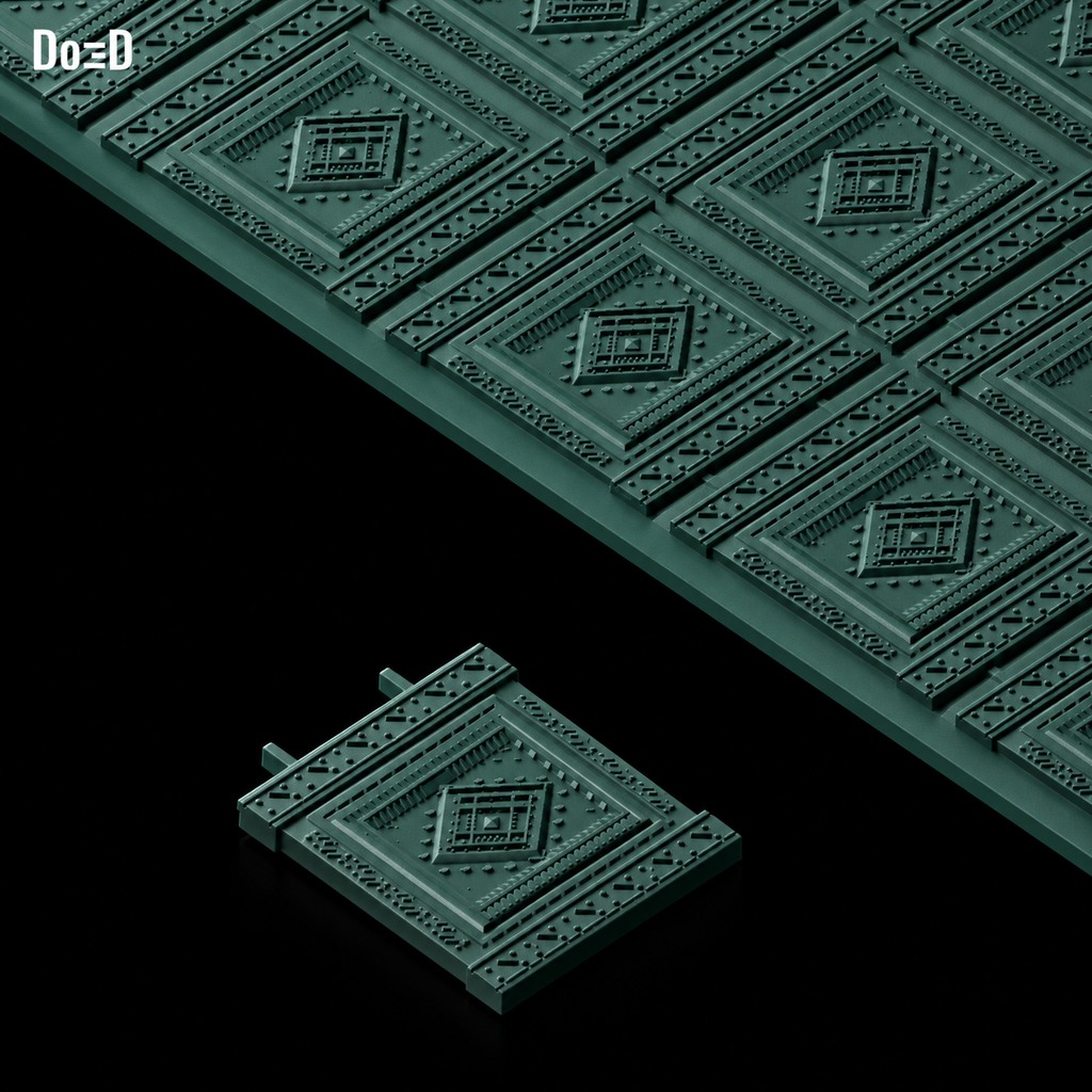 Chest Flat Pattern Doctor Doom Avengers Doomsday 3D Printable Model STL #CF351