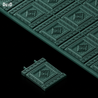 Chest Flat Pattern Doctor Doom Avengers Doomsday 3D Printable Model STL #CF351