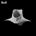 Do3D Batman v Superman neck armor, accurate Blender clay render