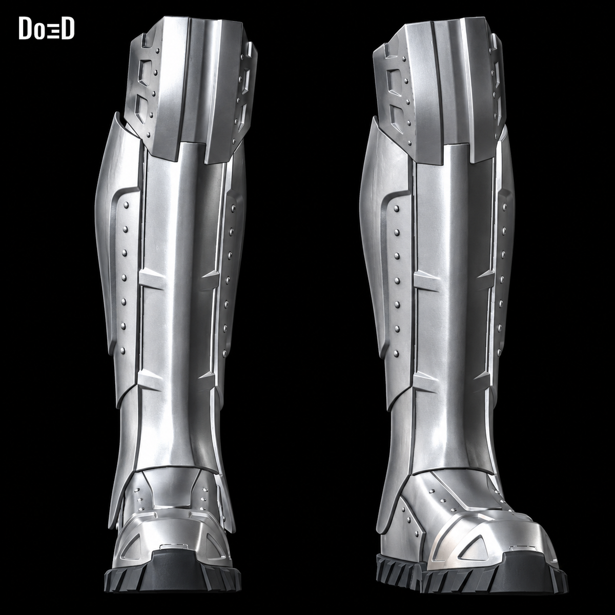 Doctor Doom Knee & Shin Armors SDCC 2026 Doomsday 3D Printable Model STL #DSK355
