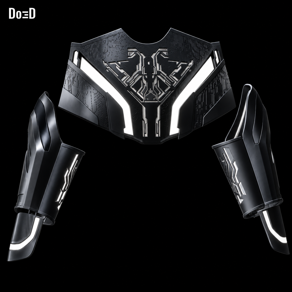 Final Form Tron Ares Chest + Forearm | 3D Printable Model #FTA1
