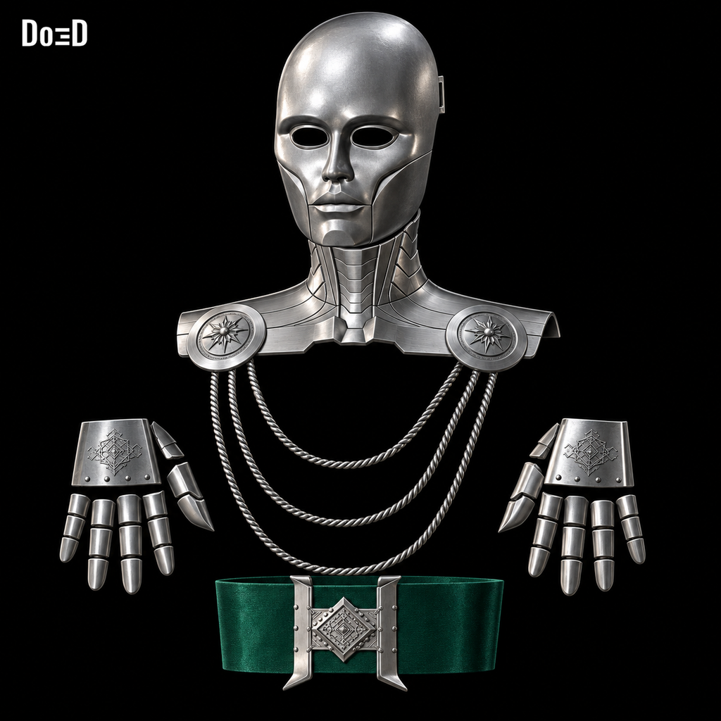 Latverian Witch Full Armor Pack | 3D Printable Model STL File #LV1000