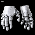 Hand for Moon Knight 2099 Rivals| 3D Printable Model #MN88l