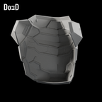 Do3D PSO2 Persona helmet, rear/interior view of the same supplied shell