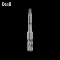 XXXG-00W0 Wing Gundam Zero Twin Buster Rifle, Blaster | 3D Printable Model #4711 — Recommended variant: twin-rifle source -Y broadside, barrels +Z upward, slight three-quarter. Source-faithful Blender clay render.